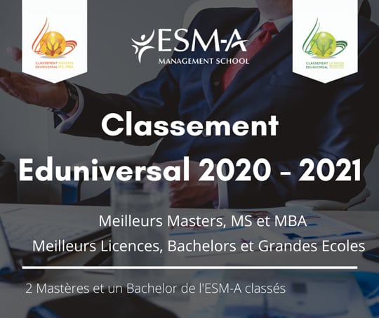 Classement Eduniversal ESM-A 2021